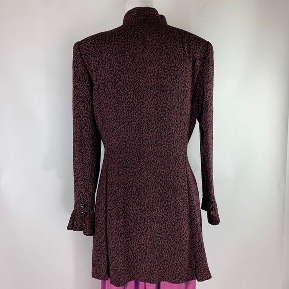 Takeo Nishida Eclectic Design Tunic Jacket  Sz 11 - Picture 3 of 6